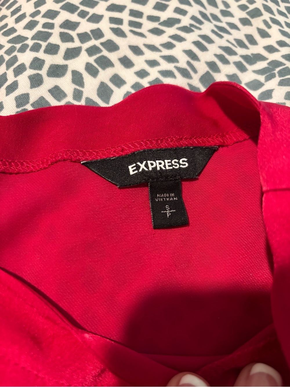 Express Hot Pink Shirt